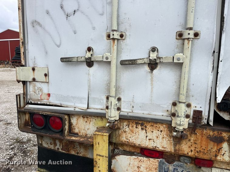 image for item DP2145 1985 Lufkin TFV-IP ST  dry van trailer