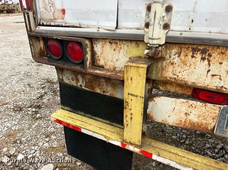 image for item DP2145 1985 Lufkin TFV-IP ST  dry van trailer