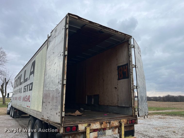 image for item DP2145 1985 Lufkin TFV-IP ST  dry van trailer