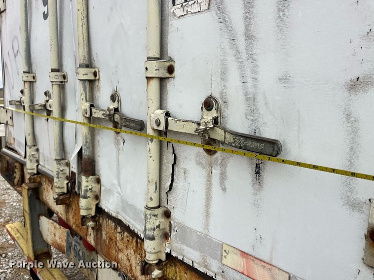 image for item DP2145 1985 Lufkin TFV-IP ST  dry van trailer