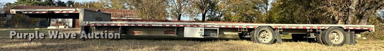 image for item DP3205 2009 Chaparral  drop deck equipment trailer