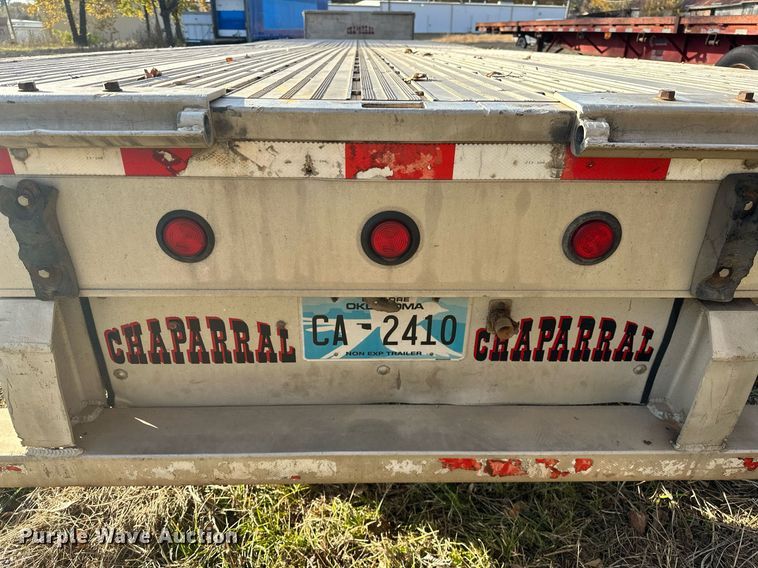 image for item DP3205 2009 Chaparral  drop deck equipment trailer