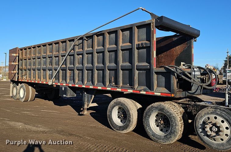 image for item DS5736 2011 Warren 3996-2-SSP  refuse trailer