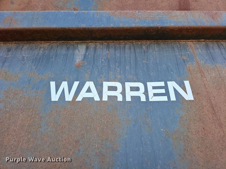 image for item DS5736 2011 Warren 3996-2-SSP  refuse trailer