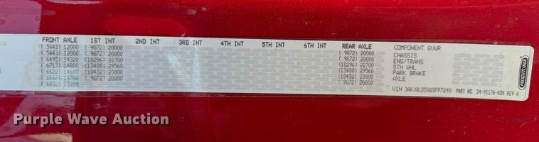 image for item GQ9223 2016 Freightliner Cascadia 125  semi truck