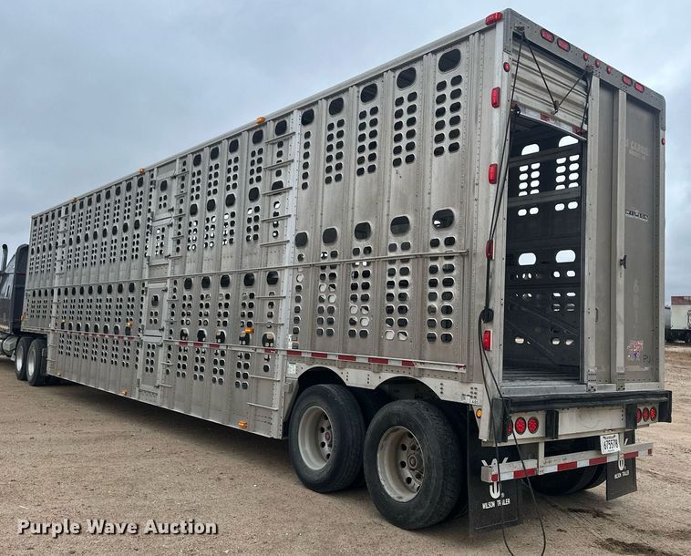 image for item IU9184 2010 Wilson PSDCL-406  livestock trailer