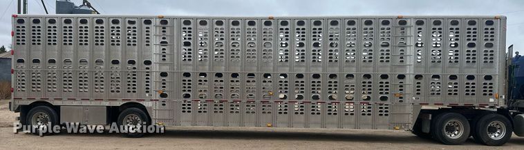 image for item IU9185 2010 Wilson PSDCL-406  livestock trailer