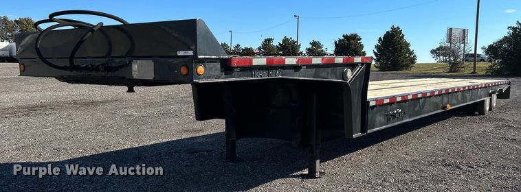 image for item KH9577 1991 Trail King TK70SA-182 drop deck equipment trailer