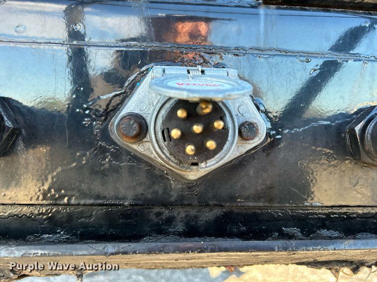 image for item KH9577 1991 Trail King TK70SA-182 drop deck equipment trailer