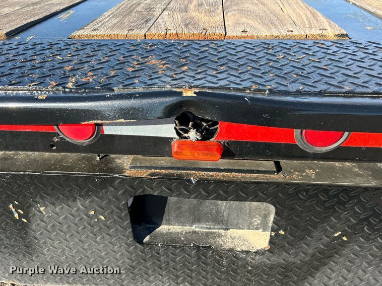 image for item KH9577 1991 Trail King TK70SA-182 drop deck equipment trailer