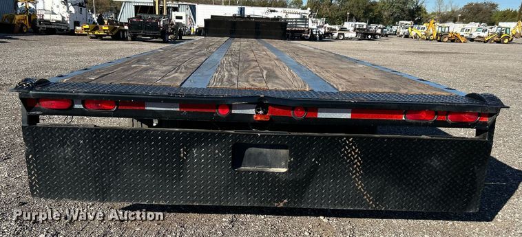 image for item KH9577 1991 Trail King TK70SA-182 drop deck equipment trailer