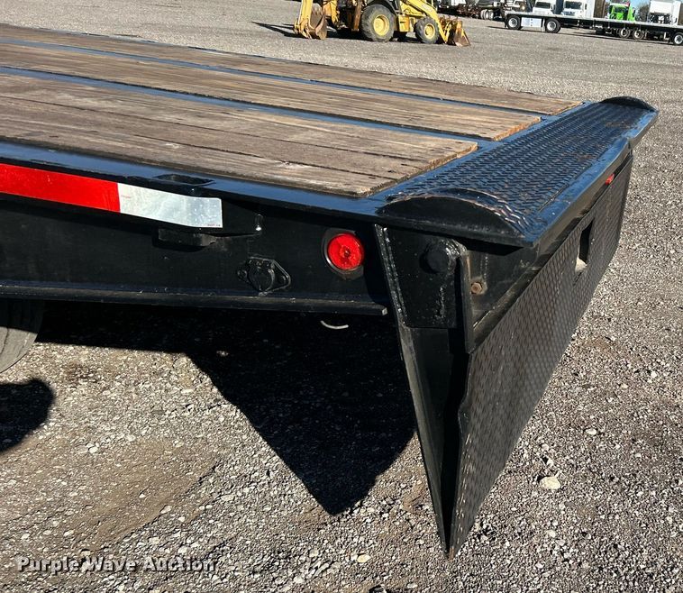 image for item KH9577 1991 Trail King TK70SA-182 drop deck equipment trailer