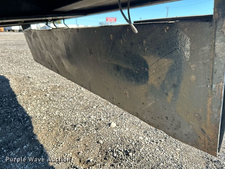 image for item KH9577 1991 Trail King TK70SA-182 drop deck equipment trailer
