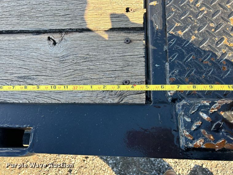 image for item KH9577 1991 Trail King TK70SA-182 drop deck equipment trailer