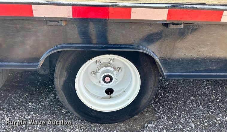 image for item KH9577 1991 Trail King TK70SA-182 drop deck equipment trailer