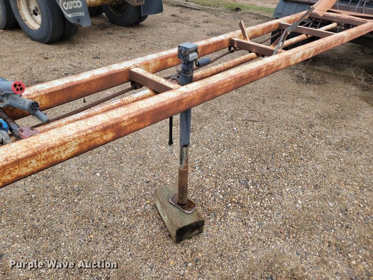 image for item KU9085 1999 Allco bottom dump pup trailer