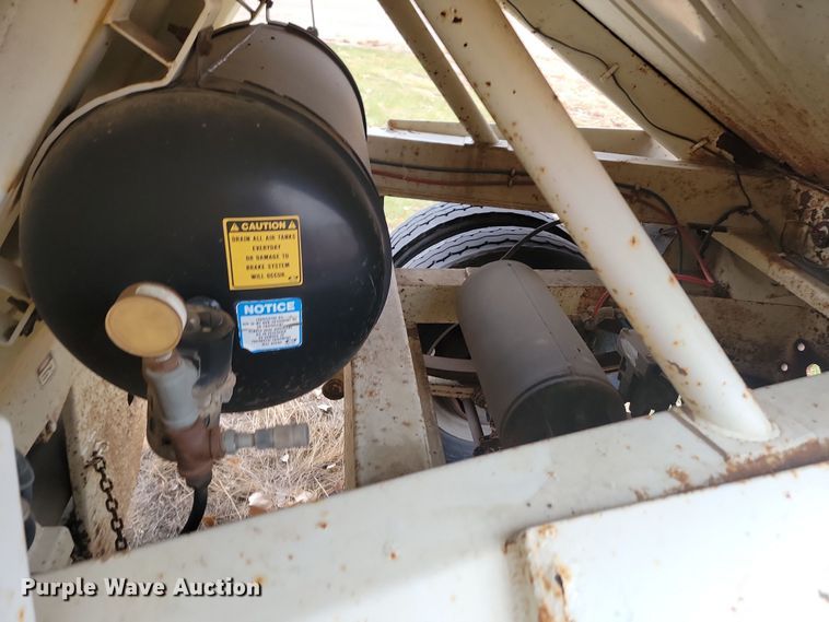 image for item KU9085 1999 Allco bottom dump pup trailer