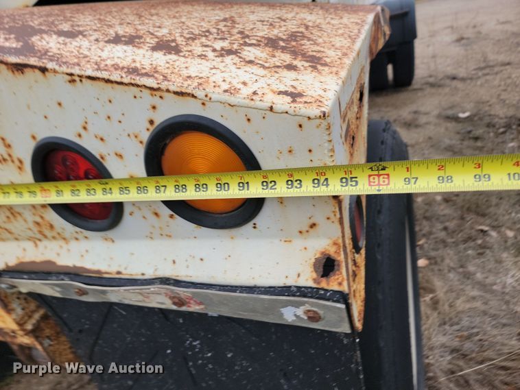 image for item KU9085 1999 Allco bottom dump pup trailer