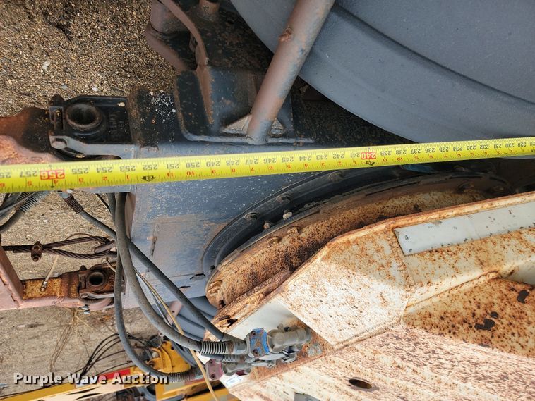 image for item KU9085 1999 Allco bottom dump pup trailer