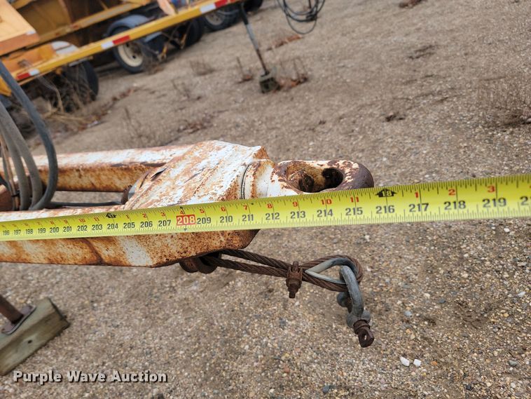 image for item KU9085 1999 Allco bottom dump pup trailer