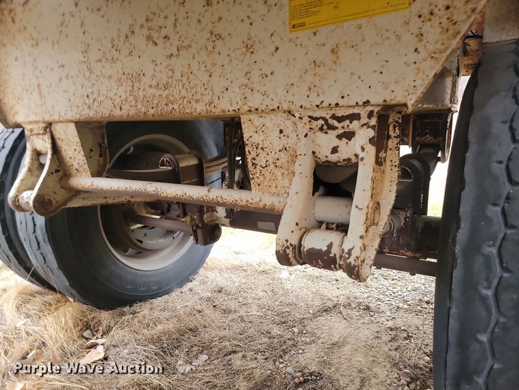 image for item KU9085 1999 Allco bottom dump pup trailer