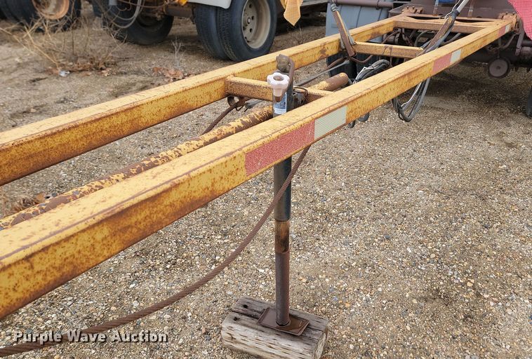 image for item KU9087 1994 Strick bottom dump pup trailer 