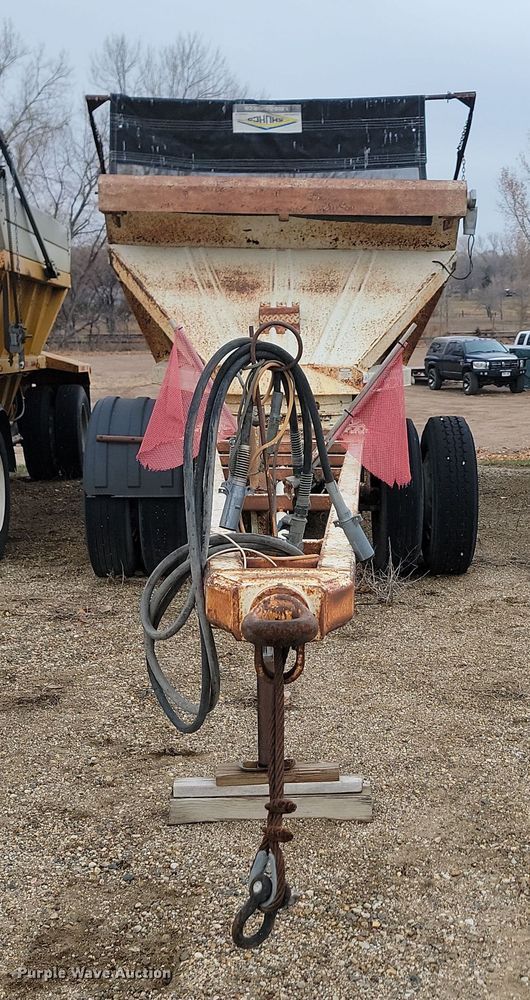 image for item KU9088 1999 Allco bottom dump pup trailer