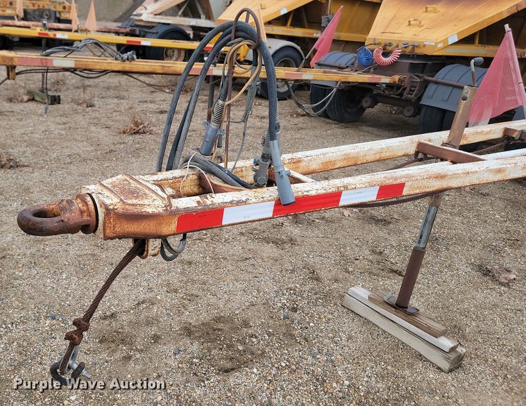 image for item KU9088 1999 Allco bottom dump pup trailer