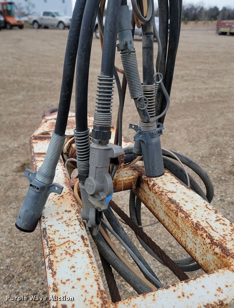 image for item KU9088 1999 Allco bottom dump pup trailer