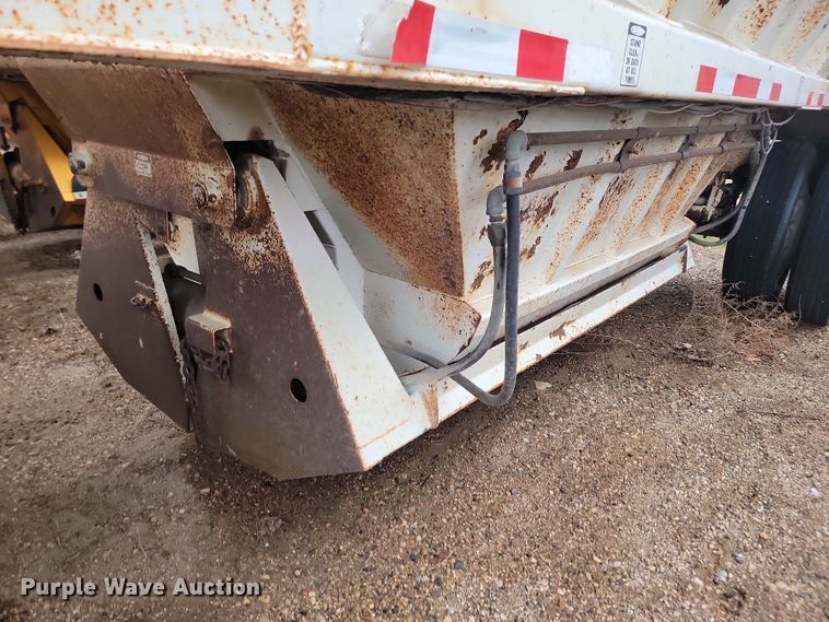 image for item KU9088 1999 Allco bottom dump pup trailer