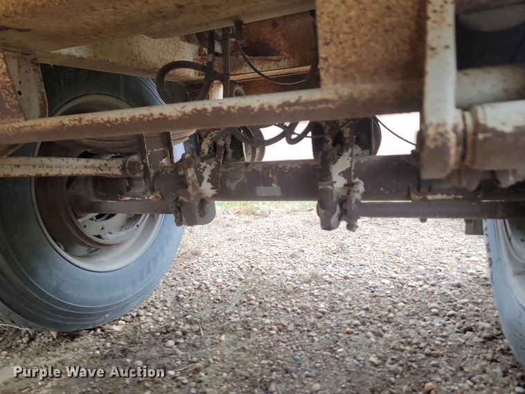 image for item KU9088 1999 Allco bottom dump pup trailer