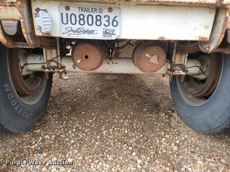 image for item KU9088 1999 Allco bottom dump pup trailer
