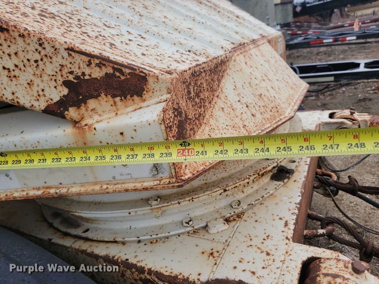 image for item KU9088 1999 Allco bottom dump pup trailer