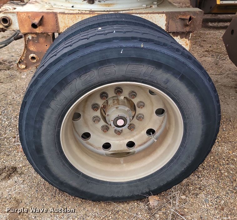 image for item KU9088 1999 Allco bottom dump pup trailer