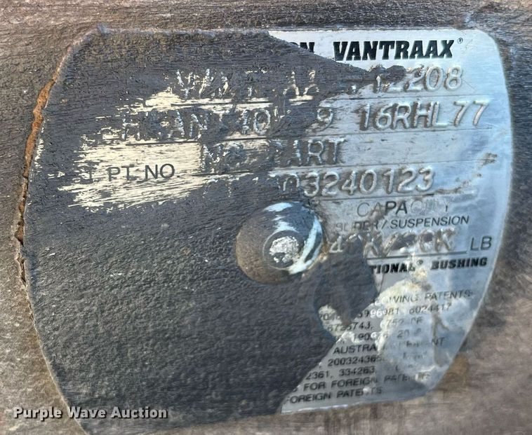 image for item LD9831 Vantraxx  slider suspension system