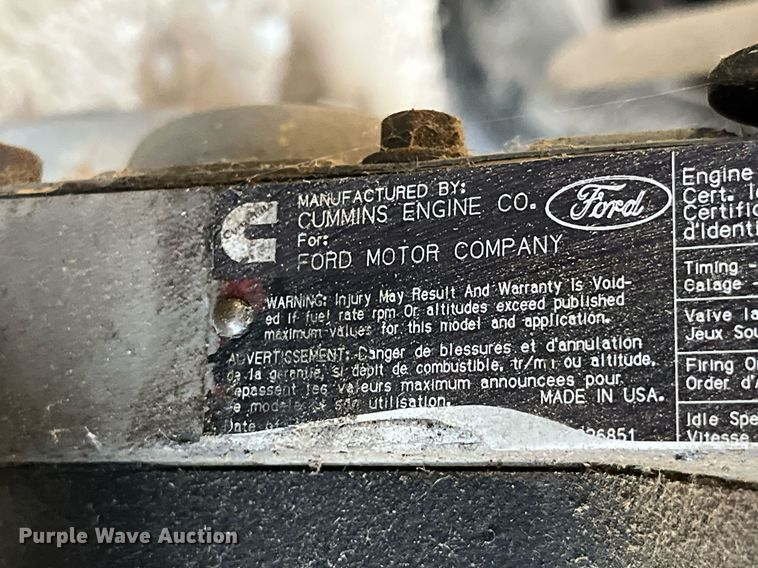 image for item LD9842 Cummins B5.9-160  engine