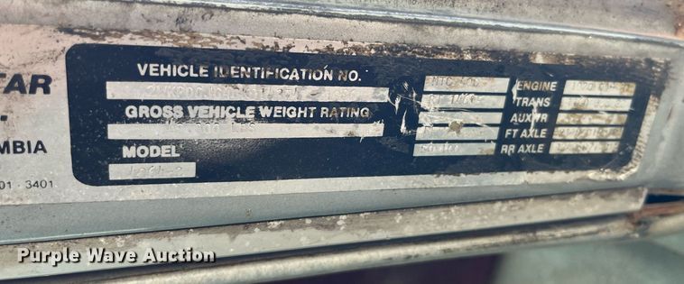 image for item MG9397 1986 Western Star 4900  semi truck