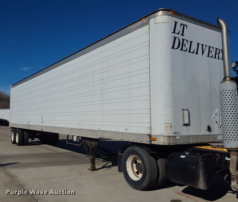 image for item MJ9539 1993 Great Dane  dry van trailer