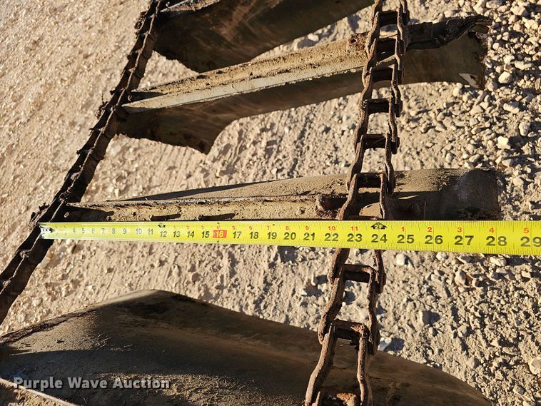 image for item NP9129 1997 Red River  live bottom trailer