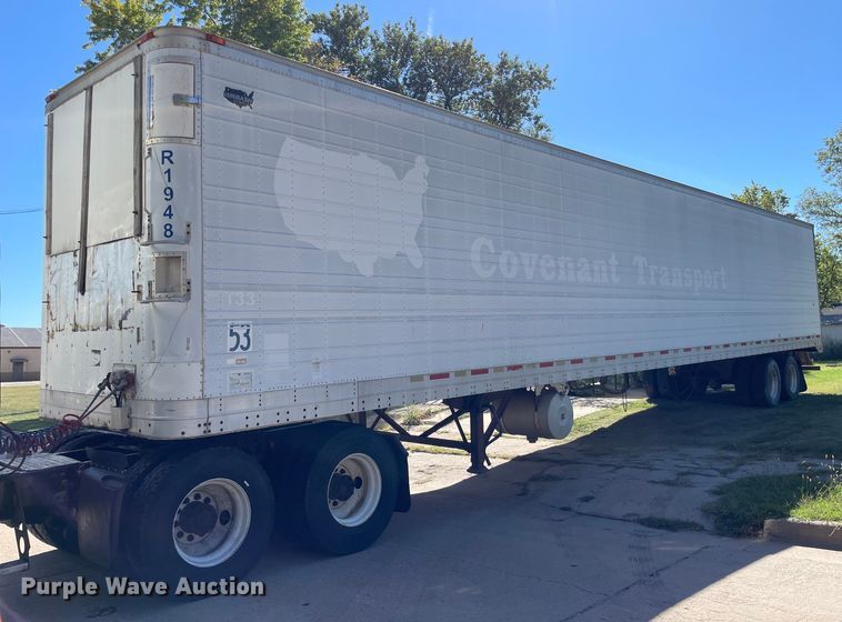 image for item NX9775 2000 Wabash  refrigerated van trailer