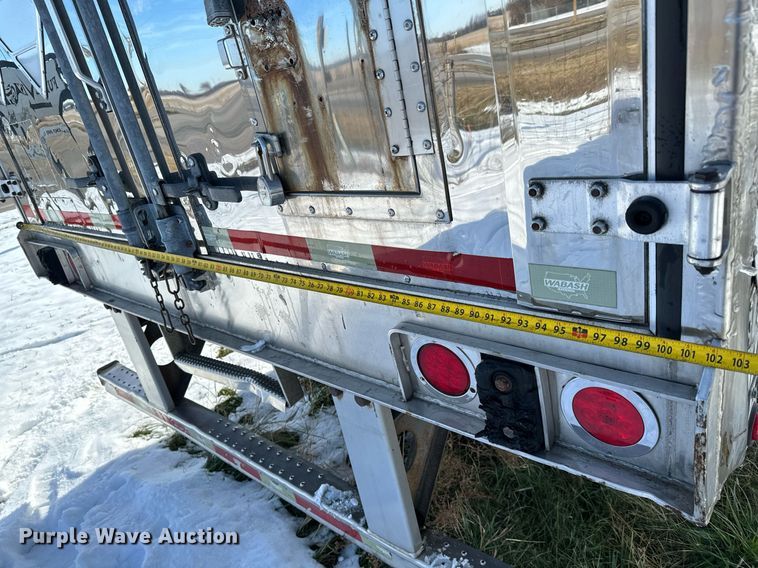 image for item NX9980 2009 Wabash  refrigerated van trailer