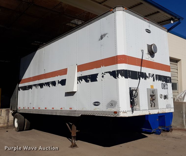 image for item OF9592 1989 Strick  dry van trailer