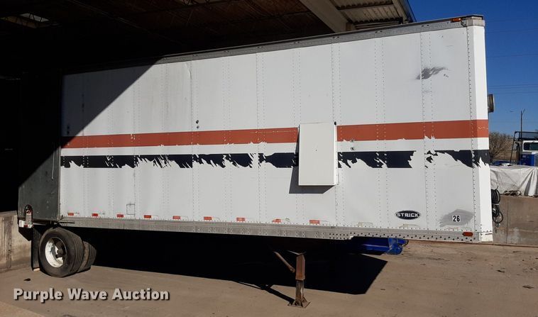 image for item OF9592 1989 Strick  dry van trailer