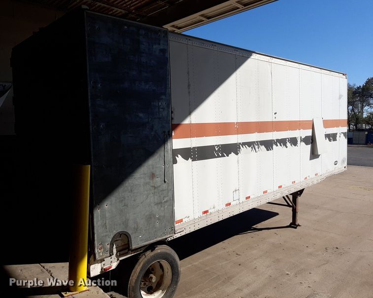 image for item OF9592 1989 Strick  dry van trailer