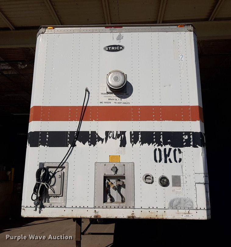 image for item OF9592 1989 Strick  dry van trailer