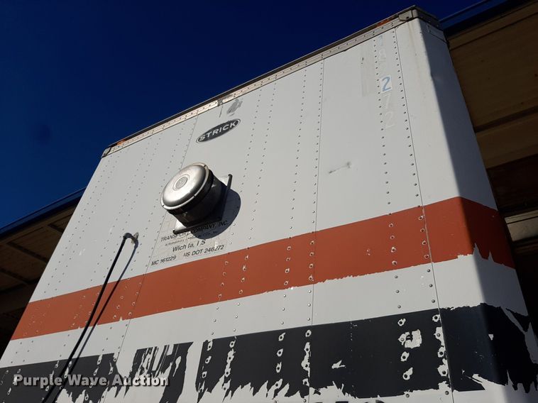 image for item OF9592 1989 Strick  dry van trailer