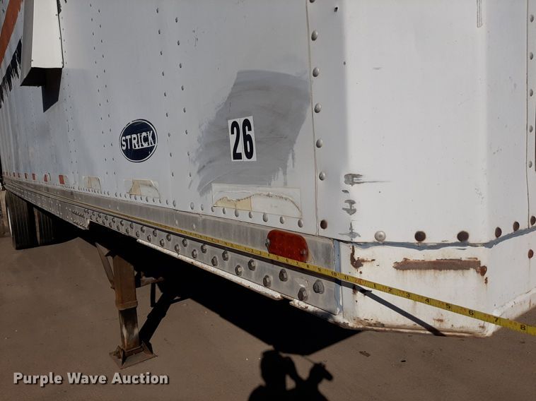 image for item OF9592 1989 Strick  dry van trailer