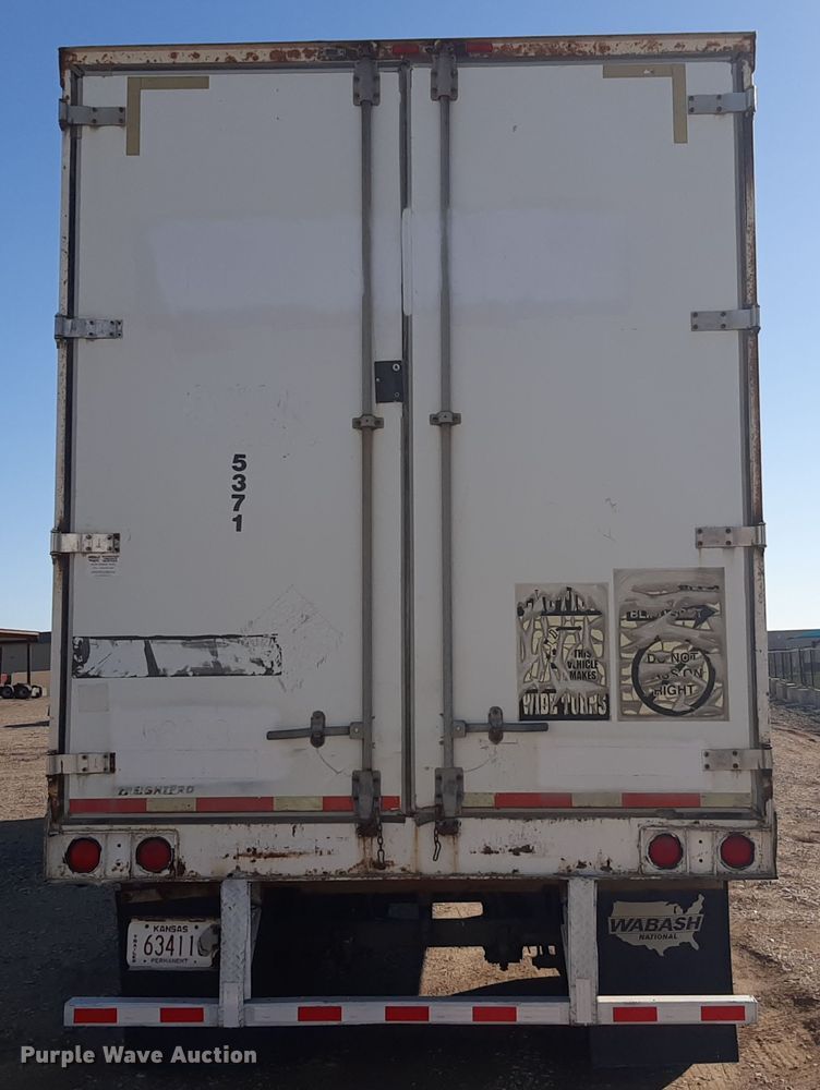image for item OF9612 2006 Wabash  dry van trailer