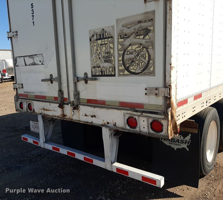 image for item OF9612 2006 Wabash  dry van trailer