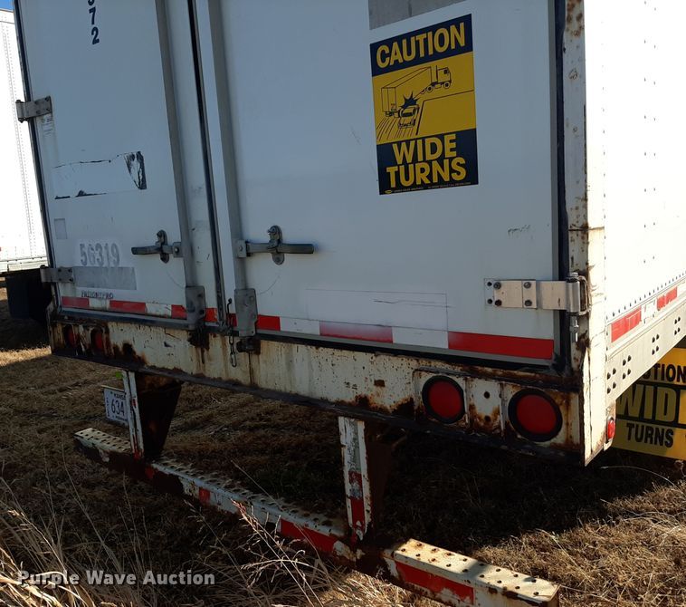 image for item OF9613 2005 Wabash  dry van trailer